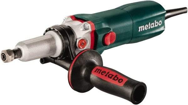 Metabo - 1/4 Inch Collet, 2,500 to 8,700 RPM, lnline, Electric Die Grinder - 8.5 Amp - Benchmark Tooling