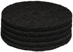 PRO-SOURCE - Stripping Pad - 17" Machine, Black Pad, Polyester - Benchmark Tooling