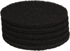 PRO-SOURCE - Stripping Pad - 15" Machine, Black Pad, Polyester - Benchmark Tooling