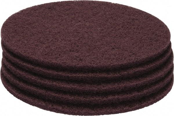 PRO-SOURCE - Stripping Pad - 20" Machine, Maroon Pad, Polyester - Benchmark Tooling