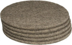 PRO-SOURCE - Polishing Pad - 27" Machine, Black Pad, Polyester - Benchmark Tooling