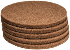 PRO-SOURCE - Polishing Pad - 17" Machine, Tan Pad, Polyester - Benchmark Tooling