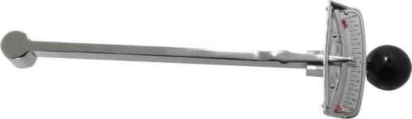 Sturtevant Richmont - 3/8" Drive, 0 to 200 In/Lb, Beam Torque Wrench - 10 In/Lb Graduation, 9-29/32" OAL - Benchmark Tooling