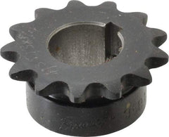 Browning - 13 Teeth, 3/8" Chain Pitch, Chain Size 35, Finished Bore Sprocket - 3/4" Bore Diam, 1.567" Pitch Diam, 1-3/4" Outside Diam - Benchmark Tooling