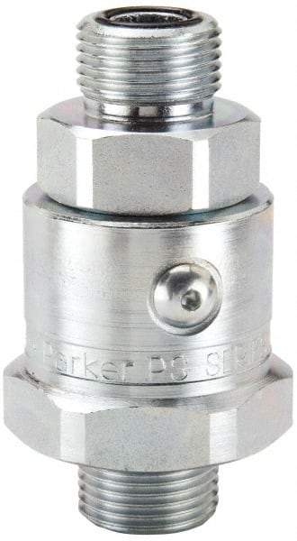 Parker - 11/16-16 Seal-Lok Steel Hydraulic Hose Male ORFS Swivel - 5,000 psi - Benchmark Tooling