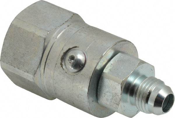 Parker - 3/8-18 SAE (JIC) 37° Flare Steel Hydraulic Hose Male JIC To Female JIC Swivel - 5,000 psi - Benchmark Tooling