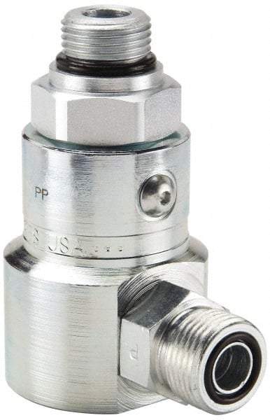 Parker - 3/8 SAE ORB to SAE ORFS Steel Hydraulic Hose Male ORB To Male ORFS Fitting - 5,000 psi - Benchmark Tooling