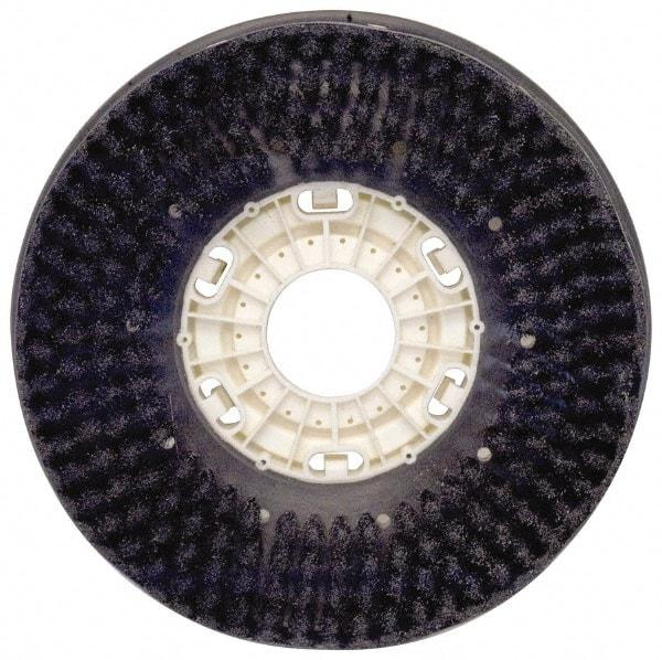 Minuteman - 26" Diam Floor Brush - 13" Machine, 1-1/2" Trim Length, Nylon - Benchmark Tooling