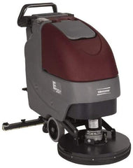 Minuteman - 20" Cleaning Width, Battery Powered Floor Scrubber - 0.75 (Brush) & 0.75 (Vacuum) hp, 180 RPM, 45" Water Lift, 12 Gal Tank Capacity, Series E20 - Benchmark Tooling