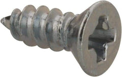 Value Collection - #2 Flat Head Phillips Sheet Metal Screw - Steel, 1/4" OAL, AISI 1016, ASME B18.6.3, ASME B18.6.4 & SAE J933, Grade 1016-1024 - Benchmark Tooling