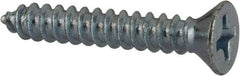 Value Collection - #6 Flat Head Phillips Sheet Metal Screw - Steel, 7/8" OAL, AISI 1016, ASME B18.6.3, ASME B18.6.4 & SAE J933, Grade 1016-1024 - Benchmark Tooling