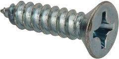 Value Collection - #12 Flat Head Phillips Sheet Metal Screw - Steel, 7/8" OAL, AISI 1016, ASME B18.6.3, ASME B18.6.4 & SAE J933, Grade 1016-1024 - Benchmark Tooling