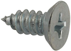 Value Collection - #14 Flat Head Phillips Sheet Metal Screw - Steel, 5/8" OAL, AISI 1016, ASME B18.6.3, ASME B18.6.4 & SAE J933, Grade 1016-1024 - Benchmark Tooling