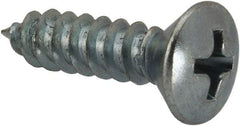 Value Collection - #10 Oval Head Phillips Sheet Metal Screw - Steel, 3/4" OAL, AISI 1016, ANSI/ASME B18.6.4, ASME B18.6.3 & SAE J933, Grade 1016-1024 - Benchmark Tooling