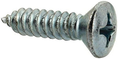 Value Collection - #14 Oval Head Phillips Sheet Metal Screw - Steel, 1" OAL, AISI 1016, ANSI/ASME B18.6.4, ASME B18.6.3 & SAE J933, Grade 1016-1024 - Benchmark Tooling