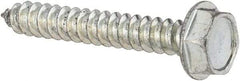 Value Collection - #10 Hex Washer Head Sheet Metal Screw - Steel, 1-1/4" Length Under Head, AISI 1016, ASME B18.6.3, ASME B18.6.4 & SAE J933, Grade 1016-1024 - Benchmark Tooling
