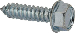 Value Collection - #14 Hex Washer Head Sheet Metal Screw - Steel, 1" Length Under Head, AISI 1016, ASME B18.6.3, ASME B18.6.4 & SAE J933, Grade 1016-1024 - Benchmark Tooling