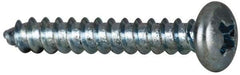 Value Collection - #6 Pan Head Phillips Sheet Metal Screw - Steel, 7/8" Length Under Head, AISI 1016, ASME B18.6.3, ASME B18.6.4 & SAE J933, Grade 1016-1024 - Benchmark Tooling