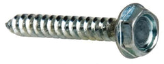 Value Collection - #6 Hex Washer Head Sheet Metal Screw - Steel, 1" Length Under Head, AISI 1016, ASME B18.6.3 & SAE J933, Grade 1016-1024 - Benchmark Tooling