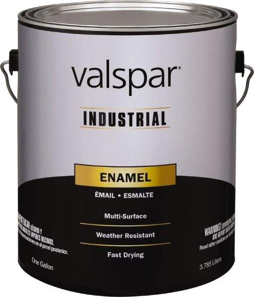 Valspar - 1 Gal Black Gloss Finish Enamel Paint - Interior/Exterior, 400 gL VOC Compliance - Benchmark Tooling