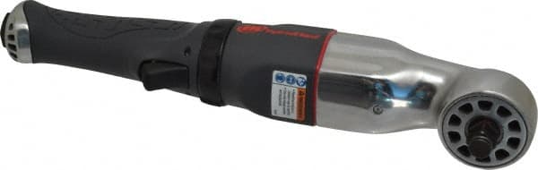 Ingersoll-Rand - 1/2" Drive, 7,100 RPM, 45 to 160 Ft/Lb Torque Impact Wrench - Angled Handle, 3.5 CFM, 1/4" NPT Inlet - Benchmark Tooling