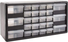 Akro-Mils - 26 Drawer, Small Parts Cabinet - 6-3/8" Deep x 20" Wide x 10-11/32" High - Benchmark Tooling