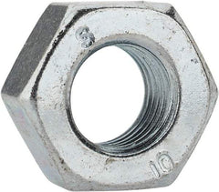 Value Collection - M8x1.00 Metric Fine Steel Right Hand Hex Nut - 13mm Across Flats, 6.5mm High, Zinc-Plated Finish - Benchmark Tooling