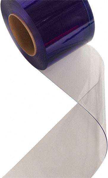 Aleco - Clear Replacement Vinyl Strip Standard Dock Curtain Strips - 36" Wide x 60' Long x 0.08" Thick, PVC - Benchmark Tooling