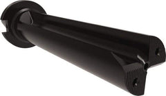 Allied Machine and Engineering - 9-1/4" Max Drill Depth, 3.5xD, 61mm Diam, Indexable Insert Drill - 2 Inserts, CAT50 Taper Shank - Benchmark Tooling