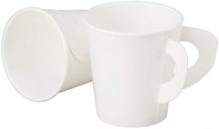 Ability One - 6 oz Paper Hot Cup with Handle - White - Benchmark Tooling