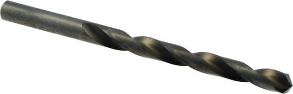 Precision Twist Drill - Letter I 118° High Speed Steel Jobber Drill - Oxide Finish, Right Hand Cut, Spiral Flute, Straight Shank, 4-1/8" OAL, Split Point - Benchmark Tooling