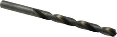 Precision Twist Drill - Letter I 118° High Speed Steel Jobber Drill - Oxide Finish, Right Hand Cut, Spiral Flute, Straight Shank, 4-1/8" OAL, Split Point - Benchmark Tooling