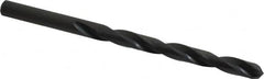 Precision Twist Drill - Letter D 135° High Speed Steel Jobber Drill - Oxide Finish, Right Hand Cut, Spiral Flute, Straight Shank, 4" OAL, Split Point - Benchmark Tooling