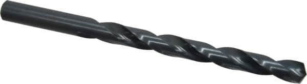 Precision Twist Drill - Letter O 135° High Speed Steel Jobber Drill - Oxide Finish, Right Hand Cut, Spiral Flute, Straight Shank, 4-1/2" OAL, Split Point - Benchmark Tooling