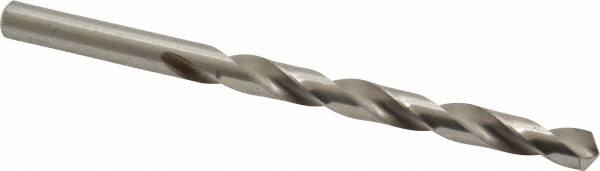 Precision Twist Drill - Letter I 118° High Speed Steel Jobber Drill - Bright Finish, Right Hand Cut, Spiral Flute, Straight Shank, 4-1/8" OAL, Standard Point - Benchmark Tooling