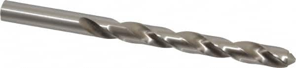 Precision Twist Drill - Letter V 118° High Speed Steel Jobber Drill - Bright Finish, Right Hand Cut, Spiral Flute, Straight Shank, 5" OAL, Standard Point - Benchmark Tooling