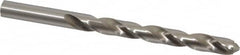Precision Twist Drill - Letter V 118° High Speed Steel Jobber Drill - Bright Finish, Right Hand Cut, Spiral Flute, Straight Shank, 5" OAL, Standard Point - Benchmark Tooling