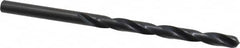 Precision Twist Drill - #6 135° High Speed Steel Jobber Drill - Oxide Finish, Right Hand Cut, Spiral Flute, Straight Shank, 3-3/4" OAL, Split Point - Benchmark Tooling