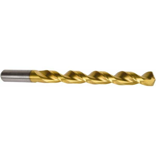 Precision Twist Drill - 0.4921" 135° High Speed Steel Jobber Drill - Benchmark Tooling