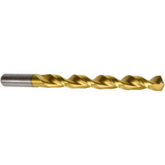 Precision Twist Drill - 0.4921" 135° High Speed Steel Jobber Drill - Benchmark Tooling