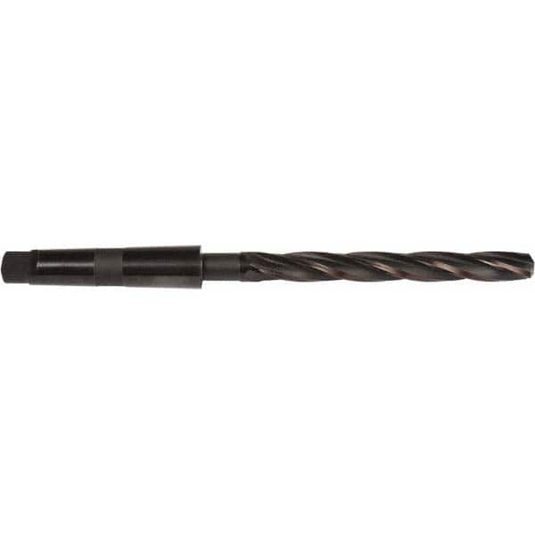 Precision Twist Drill - 1-9/16" Diam, 4 Flute, High Speed Steel 5MT Shank Core Drill - Benchmark Tooling