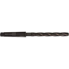 Precision Twist Drill - 1-9/16" Diam, 4 Flute, High Speed Steel 5MT Shank Core Drill - Benchmark Tooling