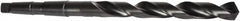 Precision Twist Drill - 50mm, 4MT 118° Point High Speed Steel Taper Shank Drill Bit - Oxide Finish, 8-21/32" Flute Length, 369mm OAL, Spiral Flute, Series 5ATS - Benchmark Tooling