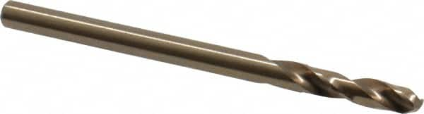 Precision Twist Drill - 0.1299", 135° Point Angle, Spiral Flute, Screw Machine Drill Bit - Benchmark Tooling