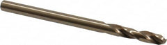 Precision Twist Drill - 0.1299", 135° Point Angle, Spiral Flute, Screw Machine Drill Bit - Benchmark Tooling