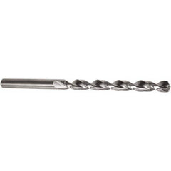 Precision Twist Drill - 12mm 135° Parabolic Flute High Speed Steel Taper Length Drill Bit - Benchmark Tooling