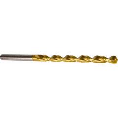 Precision Twist Drill - 11/32" 135° Parabolic Flute High Speed Steel Taper Length Drill Bit - Benchmark Tooling