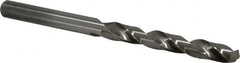 Precision Twist Drill - 43/64", 118° Point, Spiral Flute, High Speed Steel Taper Length Drill Bit - Bright Finish, 5-3/8" Flute Length, 9-1/4" OAL, Series R51 - Benchmark Tooling