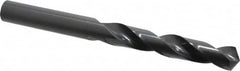 Precision Twist Drill - 1-1/16", 118° Point, Spiral Flute, High Speed Steel Taper Length Drill Bit - Oxide Finish, 6-5/8" Flute Length, 11-1/4" OAL, Series R51 - Benchmark Tooling