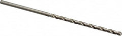 Precision Twist Drill - #12, 118° Point, Spiral Flute, High Speed Steel Taper Length Drill Bit - Bright Finish, 3-5/8" Flute Length, 6" OAL, Series R52 - Benchmark Tooling